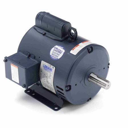Leeson Speed Ratio Motor, 1.50 HP, 3 Ph, 60 Hz, 230/460 V, 1800 RPM, 56HC, TEFC LM22665